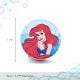 Handmade Pine Wood Ariel Mermaid Knob for Kids Furniture
